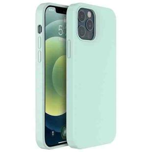 Mutural Yuemu Series Liquid Silicone Microfiber Protective Case For iPhone 13 Pro(Sky Blue)