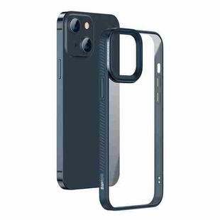For iPhone 13 Baseus Crystal Phone Case(Navy Blue)