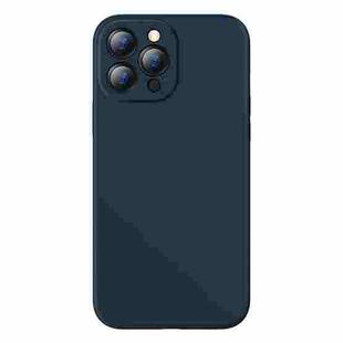 For iPhone 13 Pro Baseus Liquid Silica Gel Protective Case (Navy Blue)