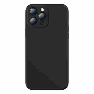 For iPhone 13 Pro Max Baseus Liquid Silica Gel Protective Case (Black)