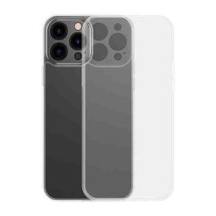 For iPhone 13 Pro Baseus Frosted Glass + TPU Shockproof Protective Case (Transparent)