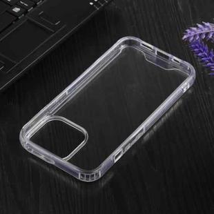For iPhone 13 Pro Four-corner Shockproof Transparent TPU + PC Protective Case 