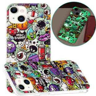 For iPhone 13 Luminous TPU Soft Protective Case(Rubbish)