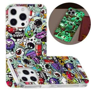 For iPhone 13 Pro Luminous TPU Soft Protective Case (Rubbish)