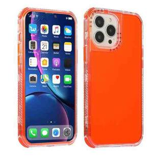 For iPhone 13 Pro Dream Transparency TPU + PC Shockproof Back Case (Red)