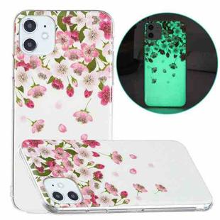 For iPhone 11 Luminous TPU Pattern Soft Protective Case (Cherry Blossoms)