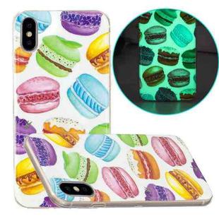 Luminous TPU Pattern Soft Protective Case For iPhone XS Max(Hamburger)