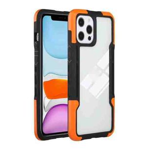 For iPhone 13 Pro Max TPU + PC + Acrylic 3 in 1 Shockproof Protective Case (Orange)