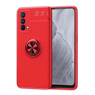 For OPPO Realme GT Master Metal Ring Holder 360 Degree Rotating TPU Case(Red)