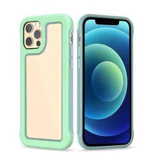Crystal PC + TPU Shockproof Case For iPhone 12 Pro Max(Matcha Green + Finland Green)