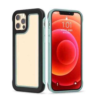 For iPhone 11 Crystal PC + TPU Shockproof Case (Black + Finland Green)
