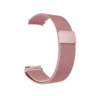 For Samsung Galaxy Watch4 40mm Milanese Watch Band(Rose Pink)