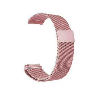 For Samsung Galaxy Watch4 44mm Milanese Watch Band(Rose Pink)