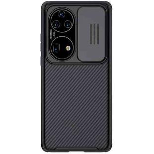 For Huawei P50 Pro NILLKIN Black Mirror Pro Series PC Camshield Full Coverage Dust-proof Scratch Resistant Case(Black)