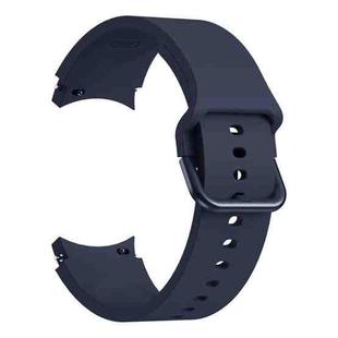 For Samsung Galaxy Watch4 40mm Universal Silicone Colorful Buckle Watch Band(Midnight Blue)