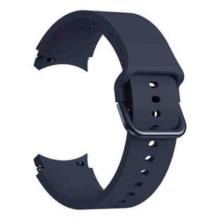 For Samsung Galaxy Watch4 Classic 42mm Universal Silicone Colorful Buckle Watch Band(Midnight Blue)