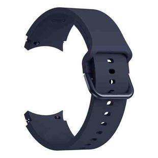 For Samsung Galaxy Watch4 Classic 46mm Universal Silicone Colorful Buckle Watch Band(Midnight Blue)