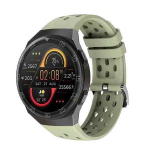 MT68 1.28 inch IPS Screen Bluetooth 5.0 IP67 Waterproof Smart Watch, Support Sleep Monitor / Multi-sports Mode / Heart Rate Monitor / Blood Pressure Monitoring(Green)