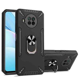 For Xiaomi Redmi Note 9 Pro 5G PC + TPU Protective Case with 360 Degrees Rotatable Ring Holder(Black)