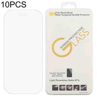 For CAT S42 10 PCS 0.26mm 9H 2.5D Tempered Glass Film