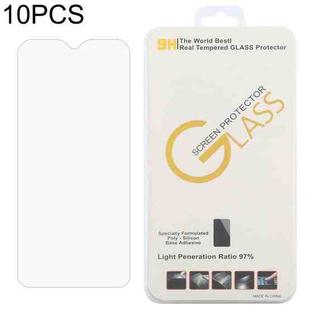 For Doogee S95 10 PCS 0.26mm 9H 2.5D Tempered Glass Film