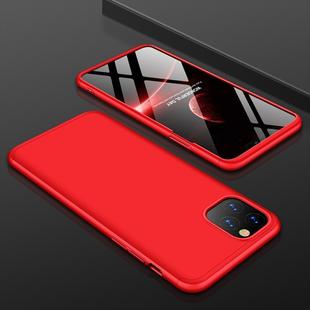 For iPhone 11 Pro GKK Three Stage Splicing Full Coverage PC Protective Case(Red)