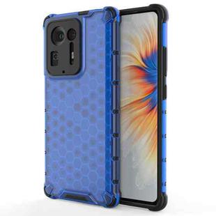 For Xiaomi Mi Mix 4 Shockproof Honeycomb PC + TPU Protective Case(Blue)
