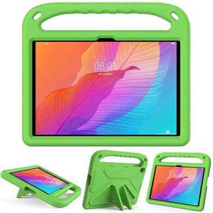 For Huawei Enjoy Tablet 2 / MatePad T10 / T10s Portable Handle EVA Shockproof Anti Falling Protective Case with Triangle Holder(Green)