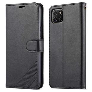 AZNS Sheepskin Texture Horizontal Flip Leather Case with Holder & Card Slots & Wallet For Honor Play 20(Black)