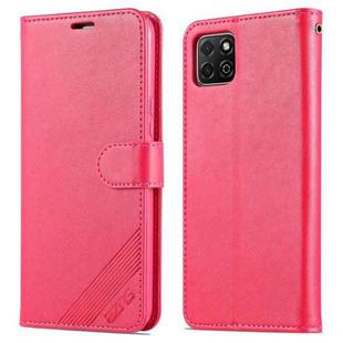 AZNS Sheepskin Texture Horizontal Flip Leather Case with Holder & Card Slots & Wallet For Honor Play 20(Red)