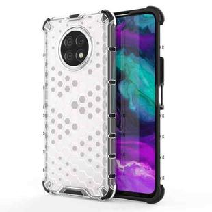 For Honor X20 Shockproof Honeycomb PC + TPU Protective Case(White)