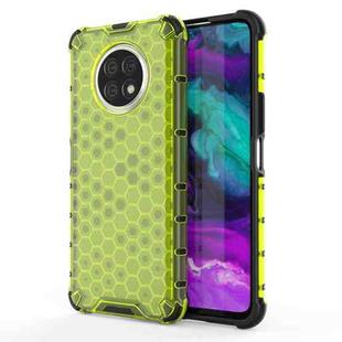 For Honor X20 Shockproof Honeycomb PC + TPU Protective Case(Green)