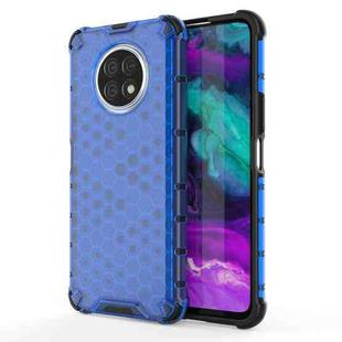 For Honor X20 Shockproof Honeycomb PC + TPU Protective Case(Blue)