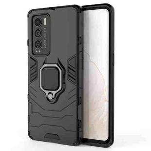 For OPPO Realme GT Explorer Master Shockproof PC + TPU Protective Case with Magnetic Ring Holder(Black)