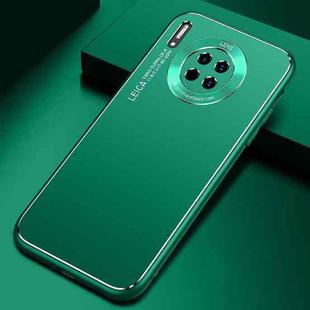 For Huawei Mate 30 Cool Frosted Metal TPU Shockproof Case(Green)