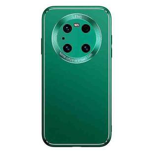 For Huawei Mate 40 Cool Frosted Metal TPU Shockproof Case(Green)