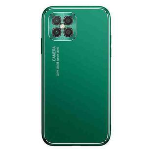 For Huawei nova 8 SE Cool Frosted Metal TPU Shockproof Case(Green)