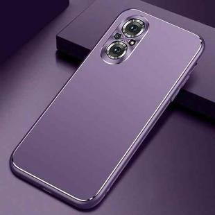 For Honor 50 SE Cool Frosted Metal TPU Shockproof Case(Purple)