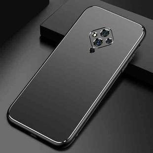 For vivo S5 Cool Frosted Metal TPU Shockproof Case(Black)