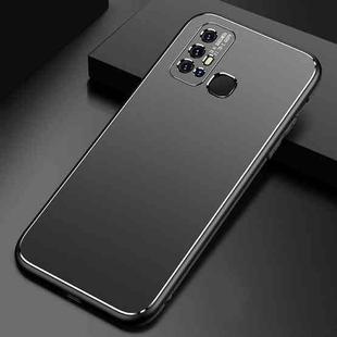 For vivo Z6 5G Cool Frosted Metal TPU Shockproof Case(Black)