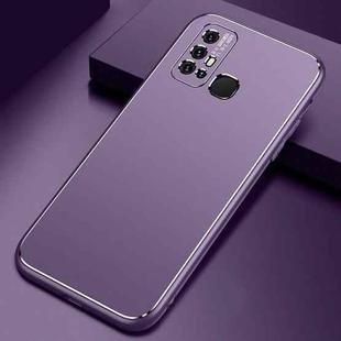 For vivo Z6 5G Cool Frosted Metal TPU Shockproof Case(Purple)