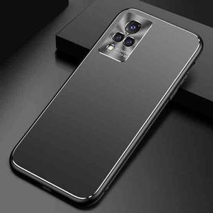 For vivo S9 Cool Frosted Metal TPU Shockproof Case(Black)