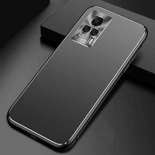 For vivo S9e Cool Frosted Metal TPU Shockproof Case(Black)