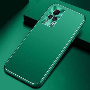 For vivo S9e Cool Frosted Metal TPU Shockproof Case(Green)