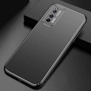 For vivo iQOO Z1 / Neo3 5G Cool Frosted Metal TPU Shockproof Case(Black)