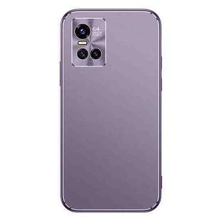 For vivo S10 / S10 Pro Cool Frosted Metal TPU Shockproof Case(Purple)