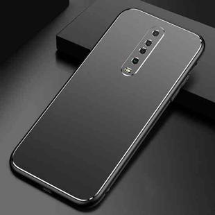 For Xiaomi Redmi K30 Cool Frosted Metal TPU Shockproof Case(Black)