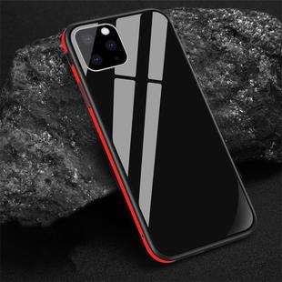 For iPhone 11 Pro SULADA Shockproof Aviation Aluminum Metal Frame + Nano Glass + TPU Protective Case(Red)