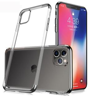 For iPhone 11 Pro SULADA Shockproof TPU Plating Protective Case(Black)