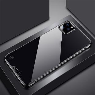 For iPhone 11 Pro SULADA Borderless Plated PC Protective Case(Black)